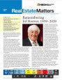 A newsletter cover page featuring Ed Hoover remembrance article.